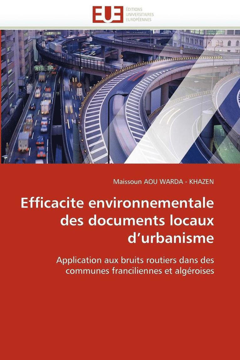 Efficacite Environnementale Des Documents Locaux d''urbanisme 1