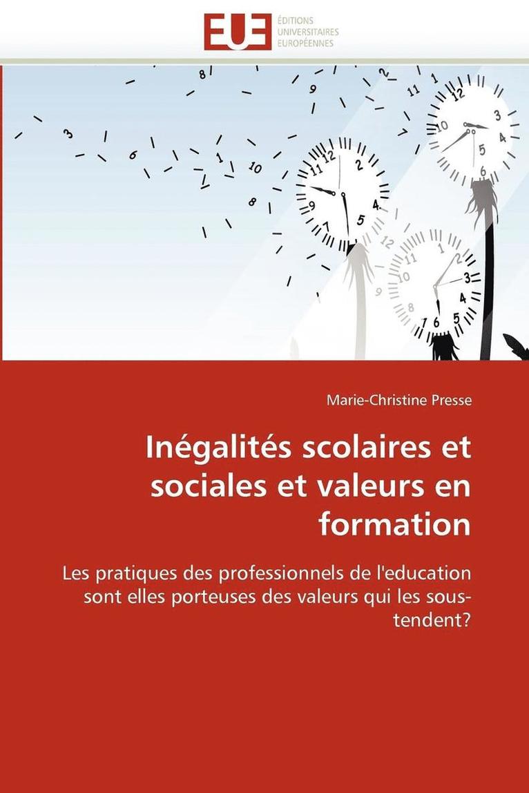 In galit s Scolaires Et Sociales Et Valeurs En Formation 1