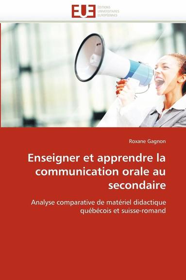 bokomslag Enseigner Et Apprendre La Communication Orale Au Secondaire