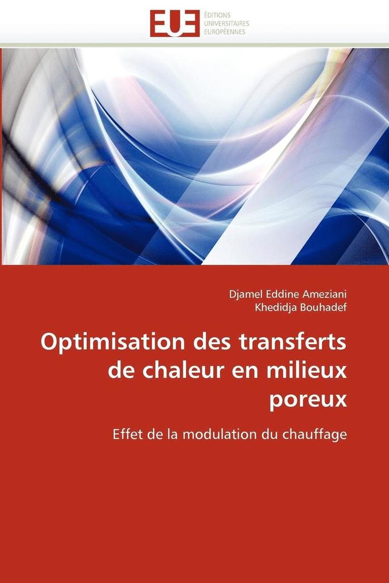 Optimisation Des Transferts de Chaleur En Milieux Poreux 1