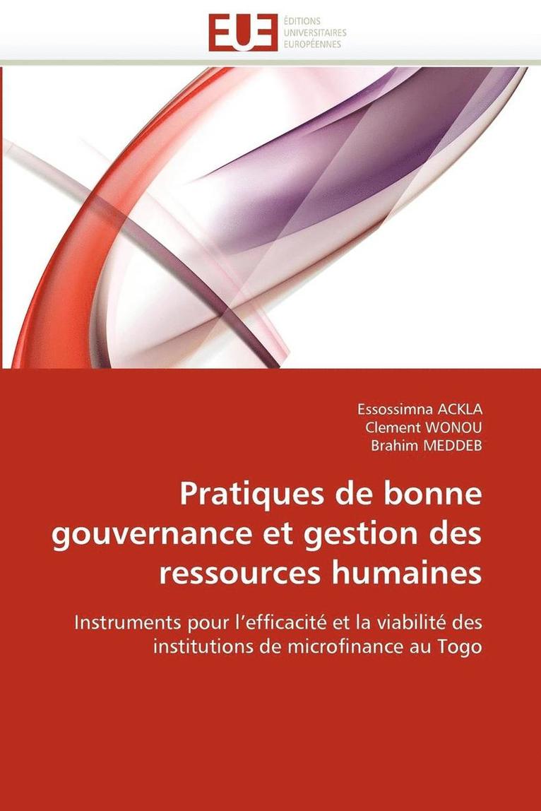 Pratiques de Bonne Gouvernance Et Gestion Des Ressources Humaines 1