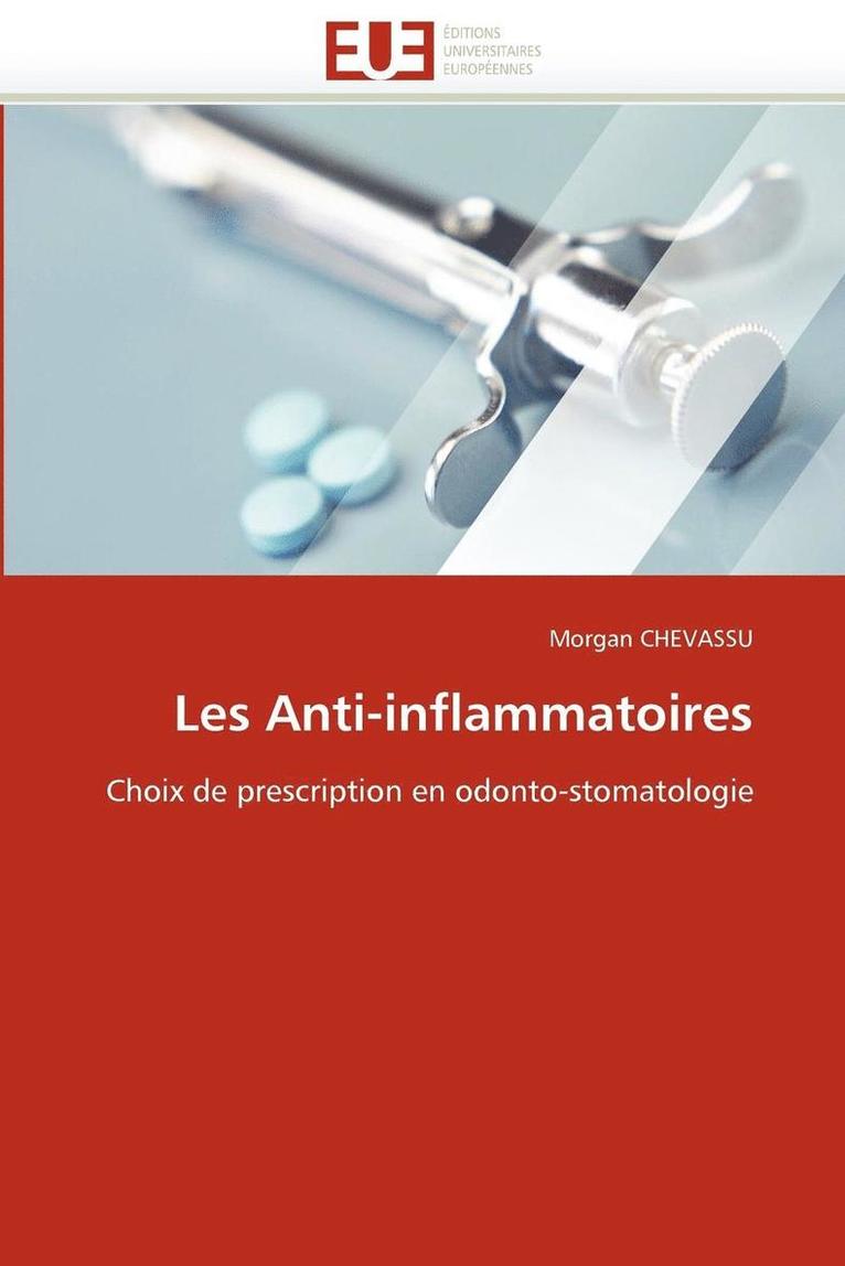 Les Anti-Inflammatoires 1