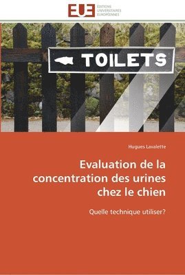 Evaluation de la concentration des urines chez le chien 1