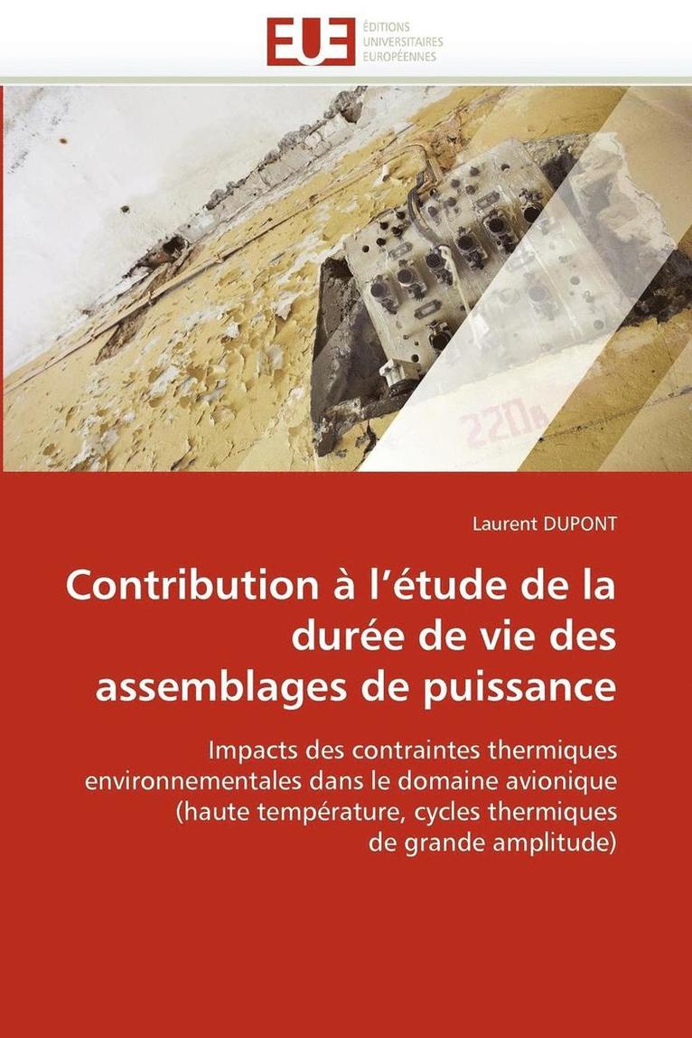 Contribution   l'' tude de la Dur e de Vie Des Assemblages de Puissance 1