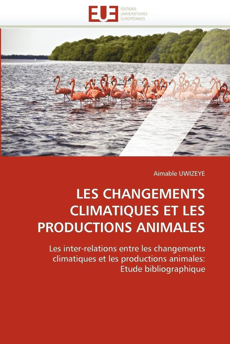 Les Changements Climatiques Et Les Productions Animales 1
