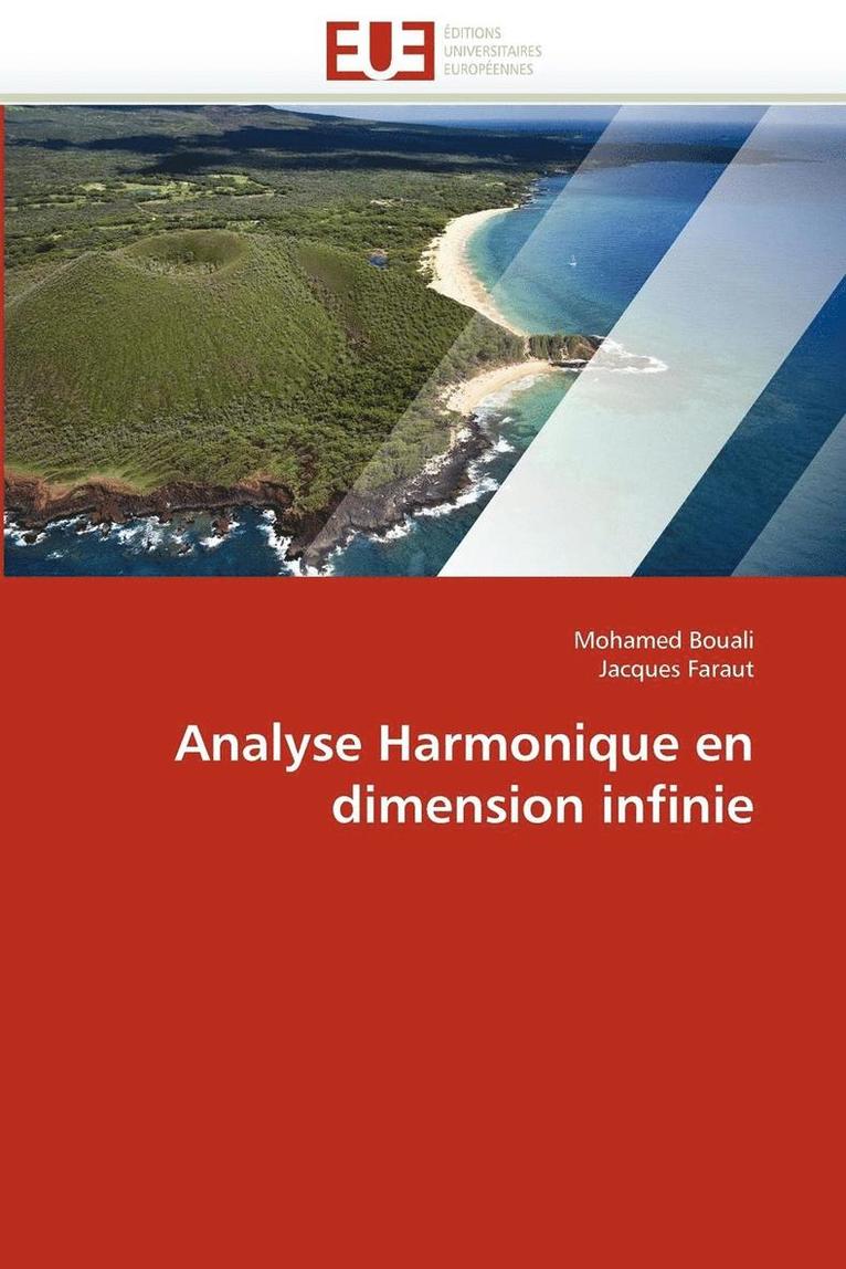 Sans Auteur, SANS AUTEUR - Analyse Harmonique En Dimension Infinie, Häftad