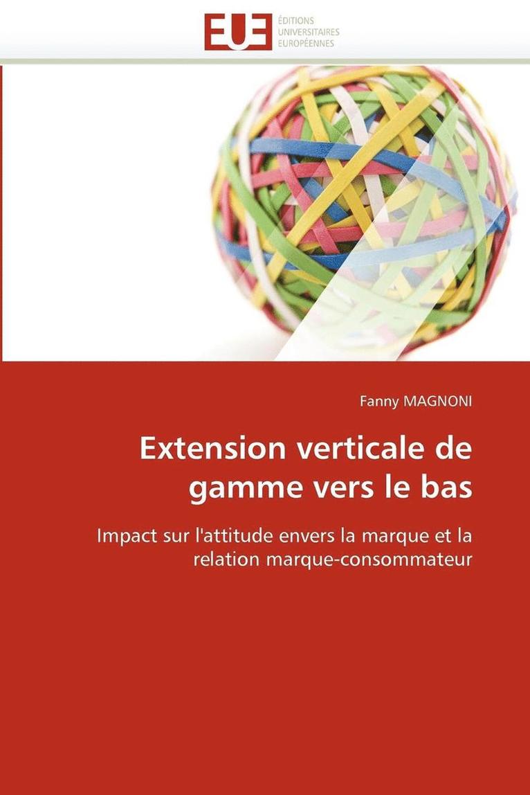 Magnoni-F, MAGNONI-F - Extension Verticale de Gamme Vers Le Bas, Häftad