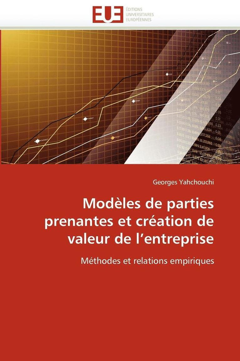 Mod les de Parties Prenantes Et Cr ation de Valeur de l''entreprise 1