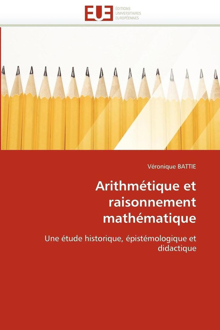 Battie-V, TBD, Véronique Battie - Arithmétique et raisonnement mathématique, Häftad