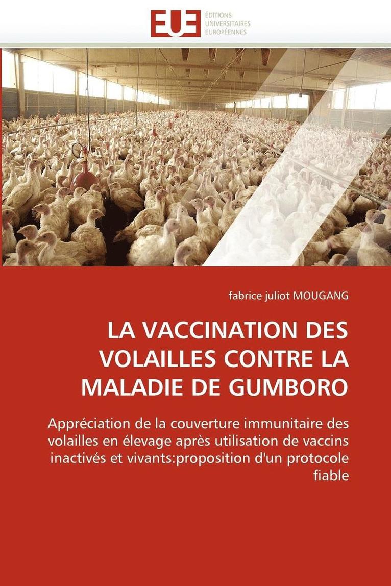 La Vaccination Des Volailles Contre La Maladie de Gumboro 1