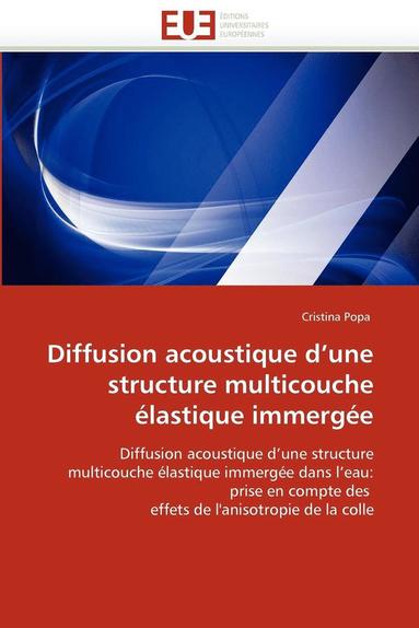 bokomslag Diffusion acoustique d''une structure multicouche élastique immergée