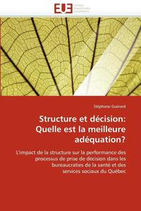 bokomslag Structure Et D cision