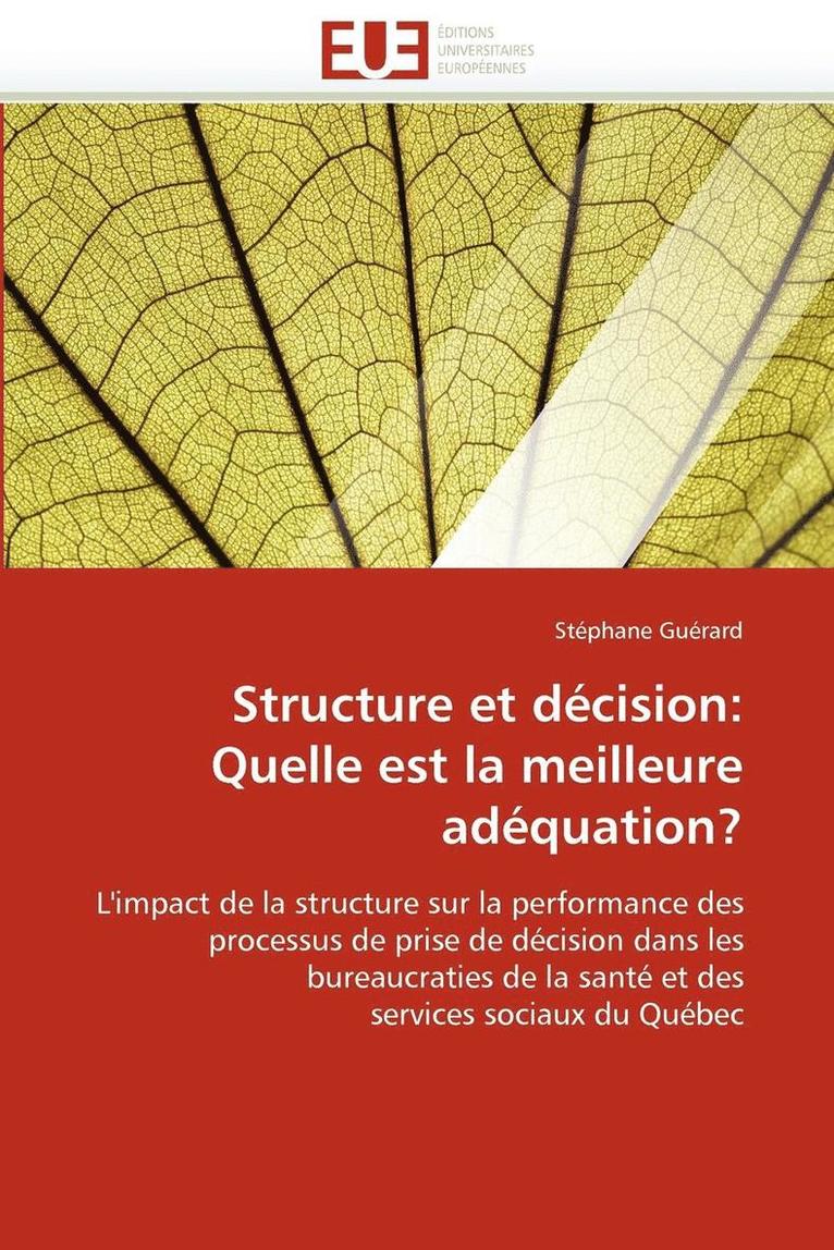 Structure Et D cision 1