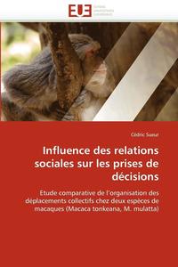 bokomslag Influence Des Relations Sociales Sur Les Prises de D cisions