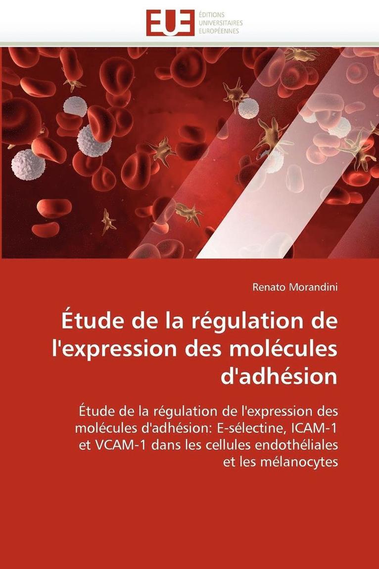  tude de la R gulation de l'Expression Des Mol cules d'Adh sion 1