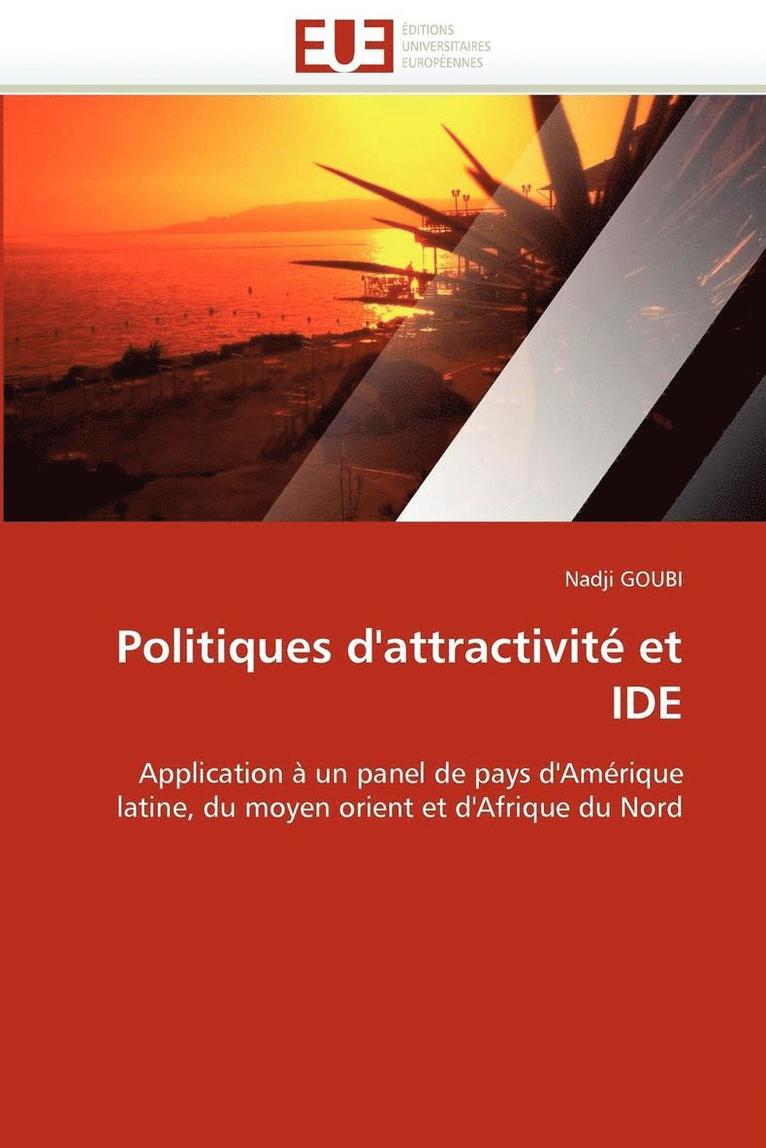 Politiques d''attractivit? Et Ide 1