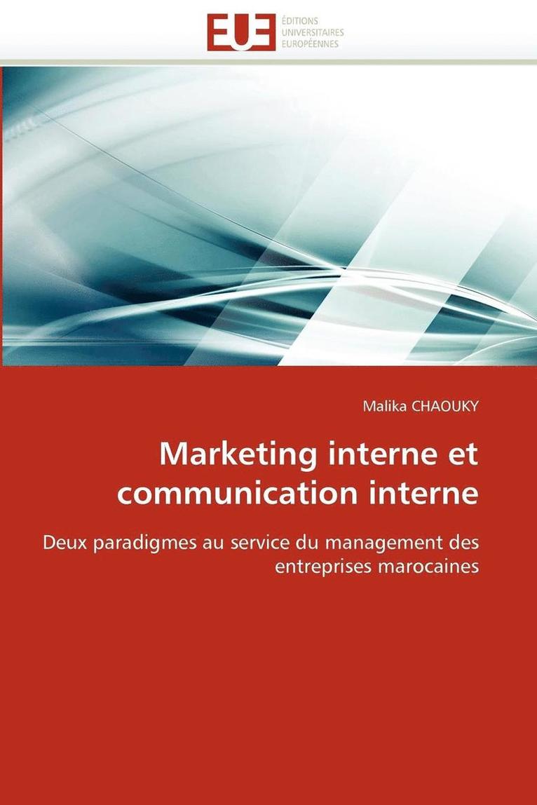 Marketing Interne Et Communication Interne 1