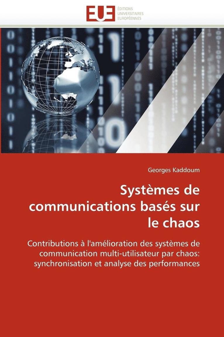 Kaddoum-G, TBD, Georges Kaddoum - Systèmes de communications basés sur le chaos, Häftad