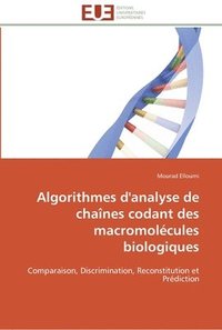 bokomslag Algorithmes d'analyse de chaînes codant des macromolécules biologiques