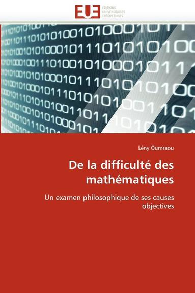 bokomslag de la Difficult  Des Math matiques