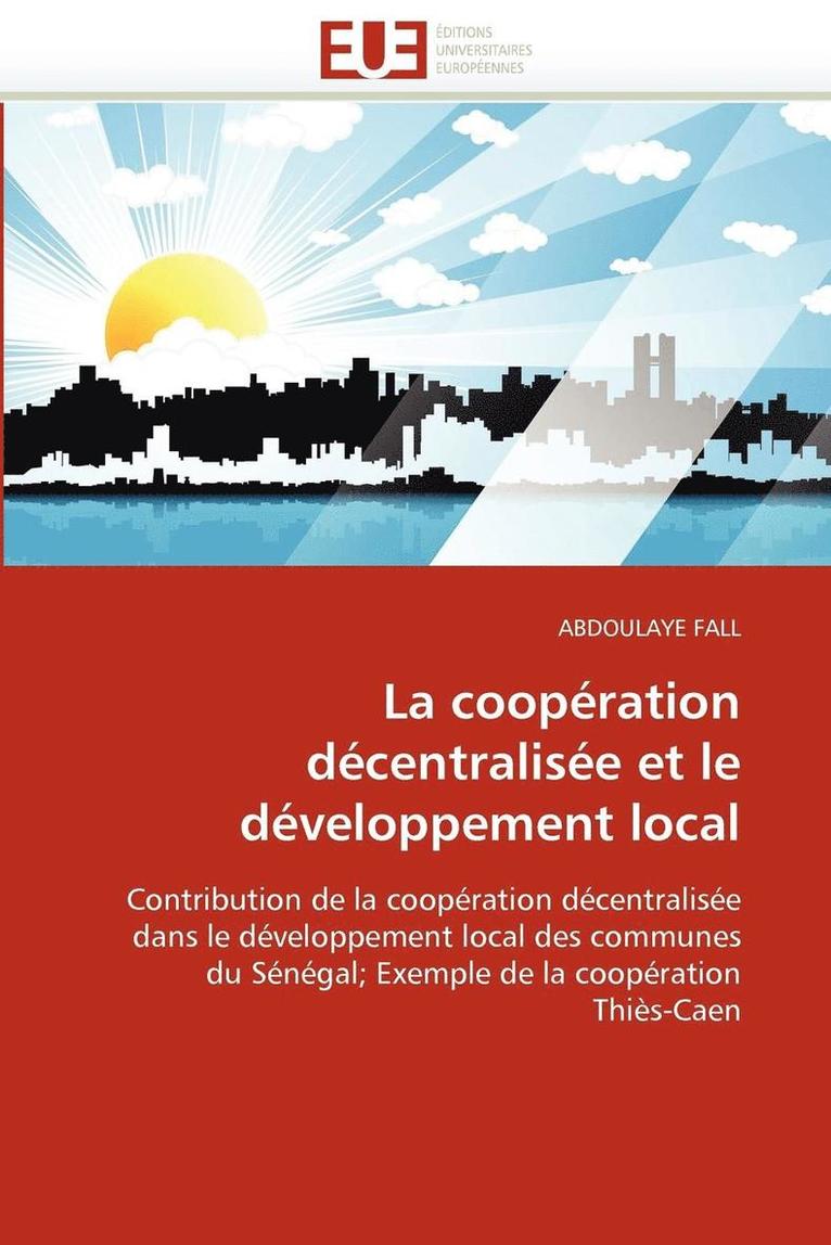 La Coop ration D centralis e Et Le D veloppement Local 1