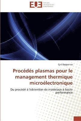 bokomslag Procédés plasmas pour le management thermique microélectronique