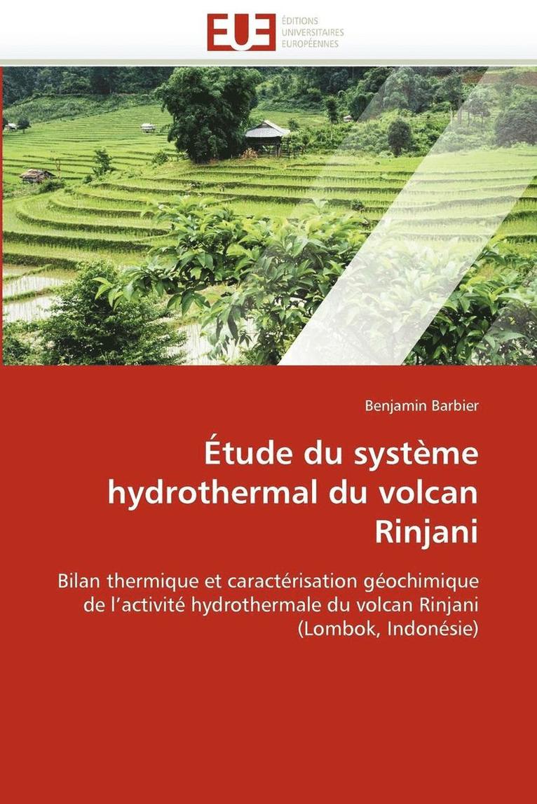  tude Du Syst me Hydrothermal Du Volcan Rinjani 1