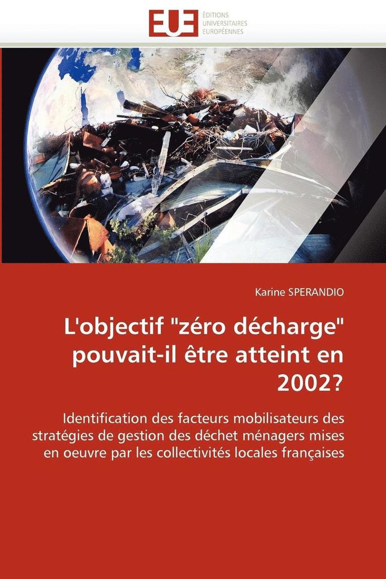 L'Objectif 'z ro D charge' Pouvait-Il  tre Atteint En 2002? 1