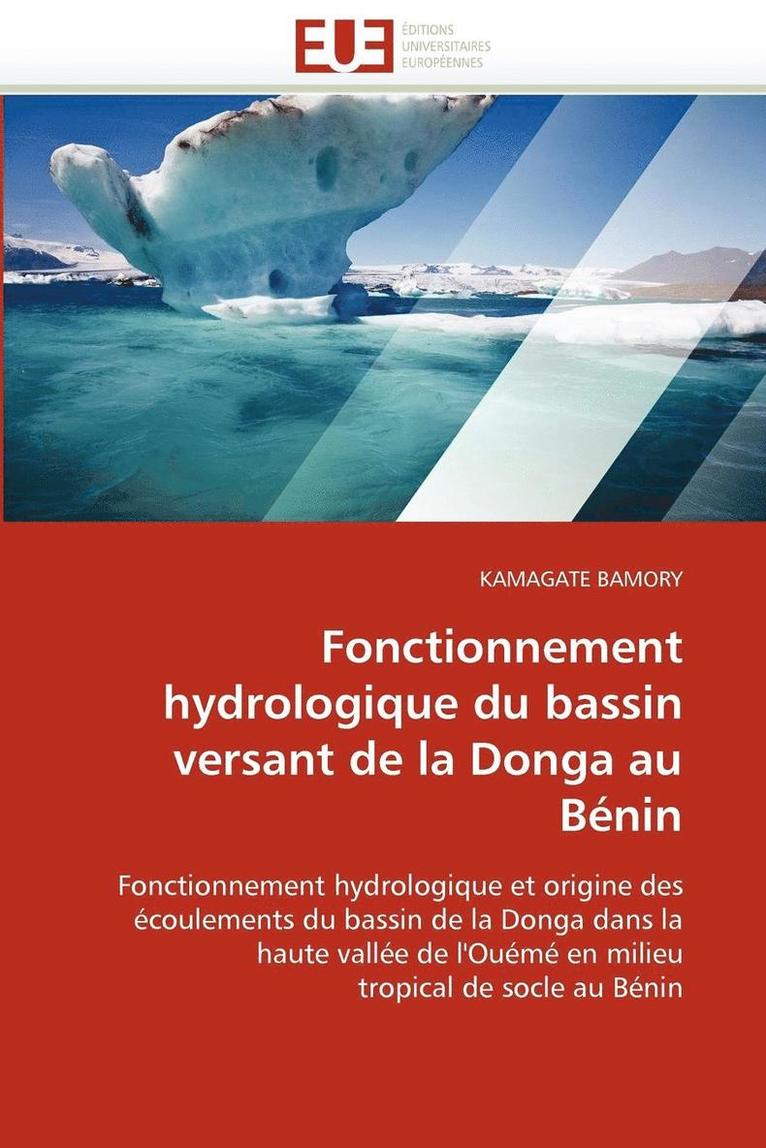 Fonctionnement Hydrologique Du Bassin Versant de la Donga Au B nin 1