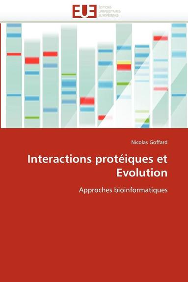 bokomslag Interactions Prot iques Et Evolution