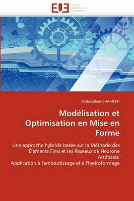 bokomslag Mod lisation Et Optimisation En Mise En Forme