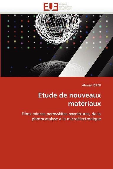 bokomslag Etude de Nouveaux Mat?riaux