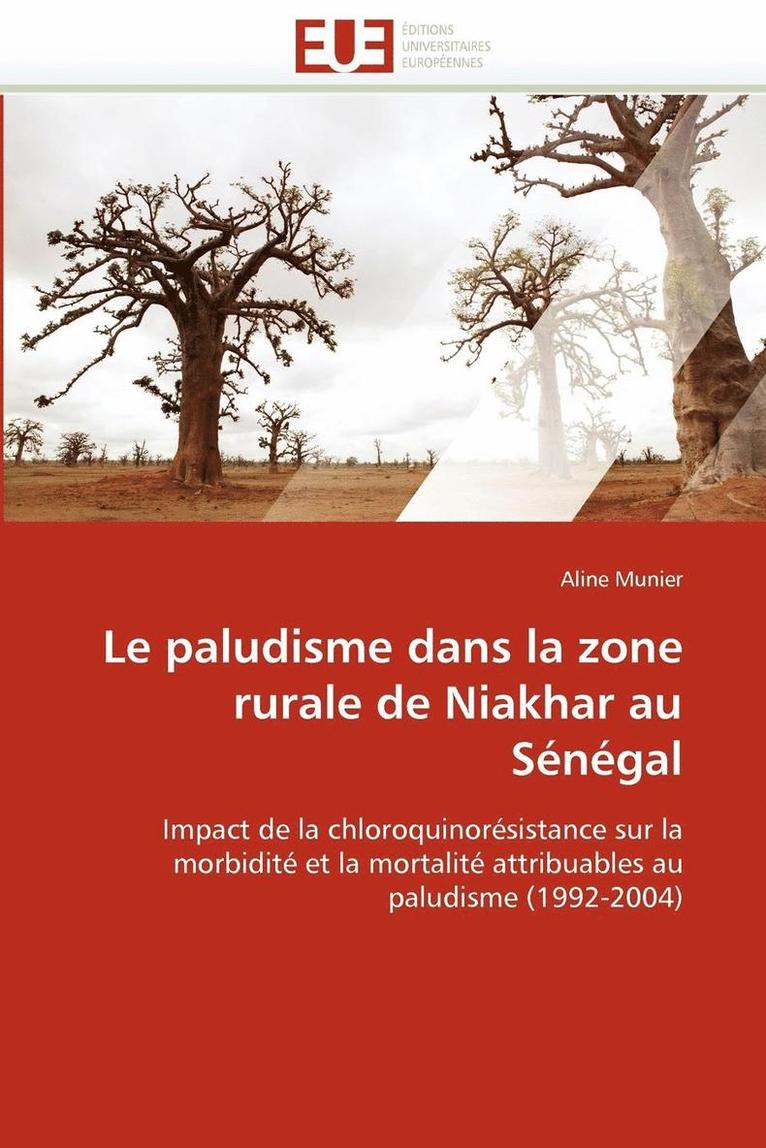 Le Paludisme Dans La Zone Rurale de Niakhar Au S n gal 1