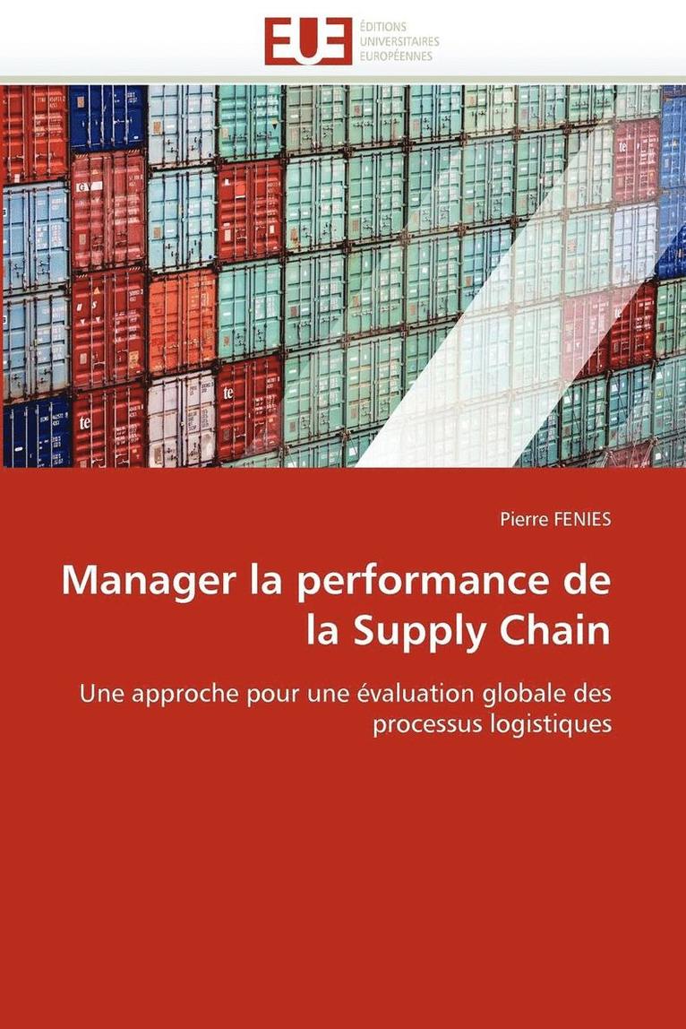 Manager La Performance de la Supply Chain 1