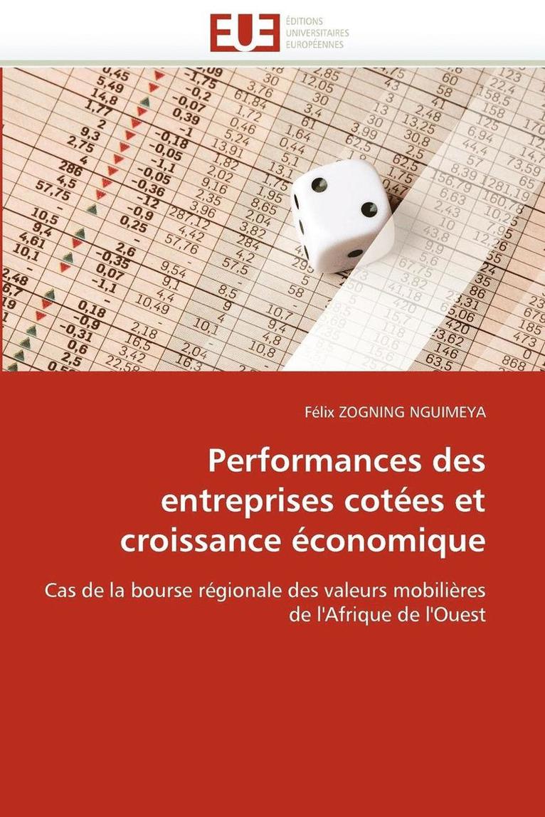 Performances Des Entreprises Cot es Et Croissance  conomique 1