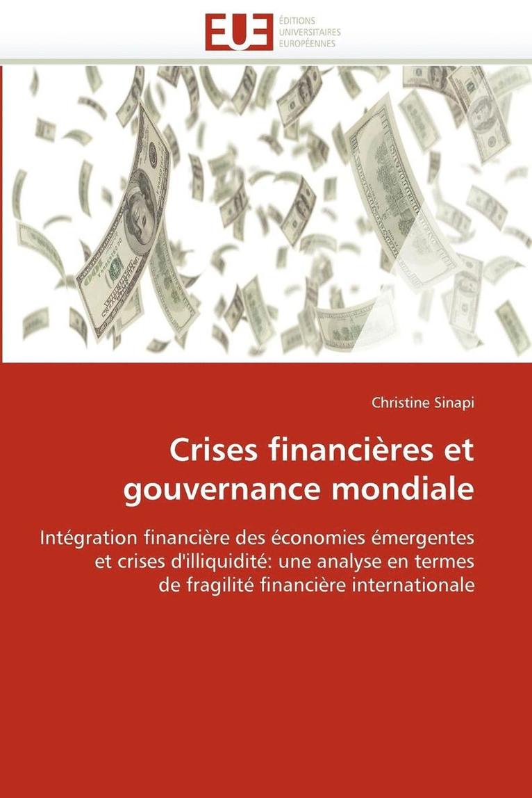 Crises Financi res Et Gouvernance Mondiale 1
