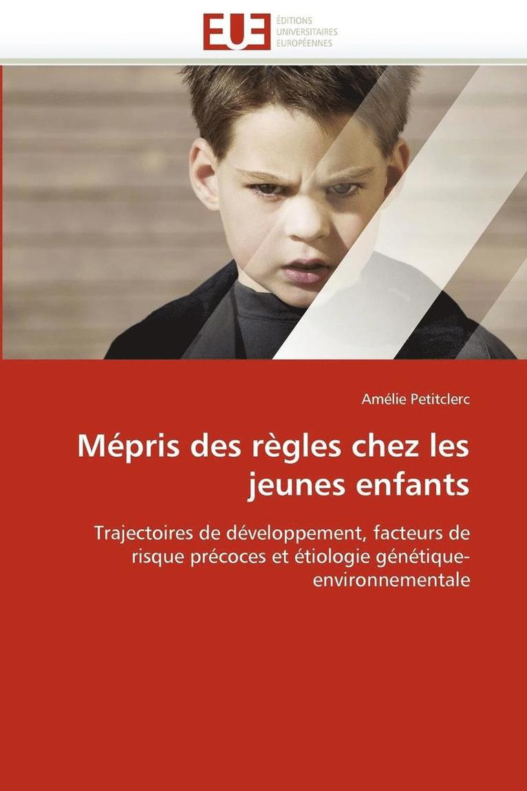 Petitclerc-A, TBD, Amélie Petitclerc - Mépris des règles chez les jeunes enfants, Häftad