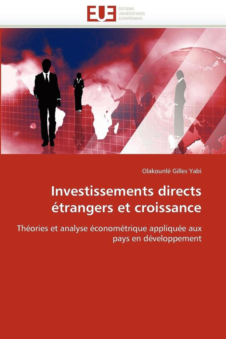 Investissements Directs ?trangers Et Croissance 1