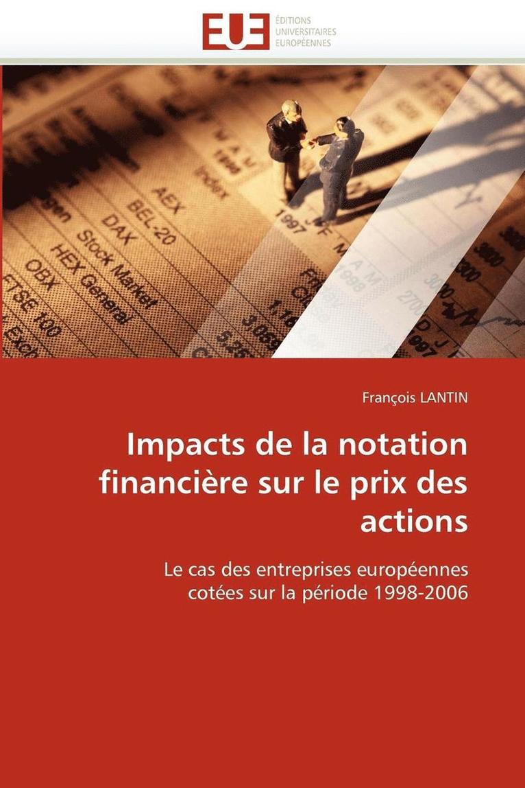 Impacts de la Notation Financi re Sur Le Prix Des Actions 1