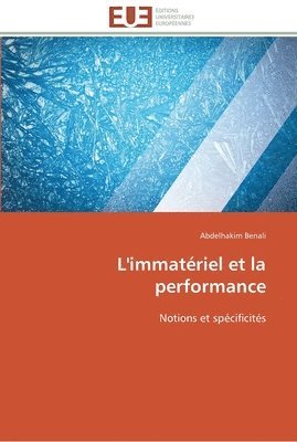 bokomslag L'immateriel et la performance
