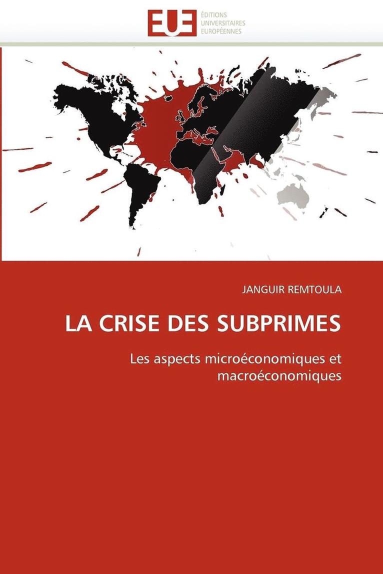 La Crise Des Subprimes 1