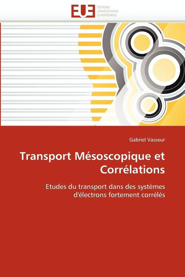 Transport M soscopique Et Corr lations 1