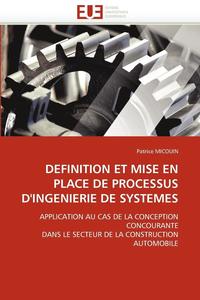 bokomslag Definition Et Mise En Place de Processus d''ingenierie de Systemes