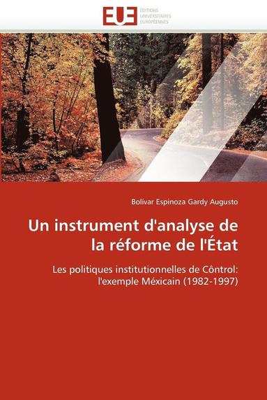 bokomslag instrument d''analyse de la réforme de l''état