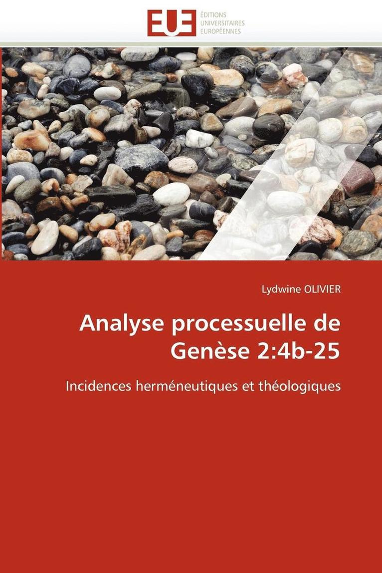 Analyse Processuelle de Gen?se 2 1