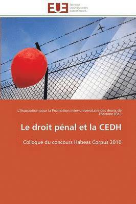 bokomslag Le Droit Pnal Et La Cedh