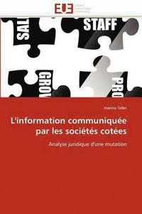 bokomslag L''information Communiqu e Par Les Soci t s Cot es
