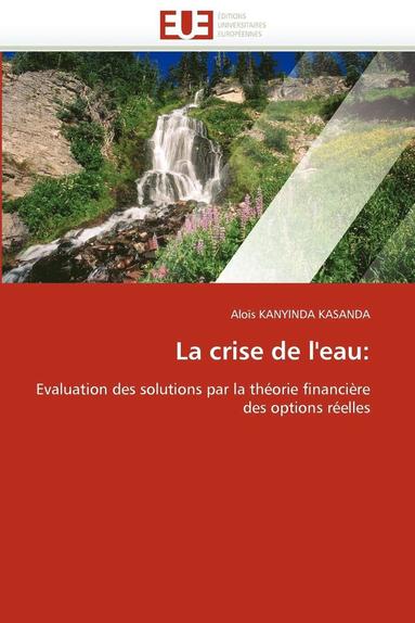 bokomslag crise de l''eau