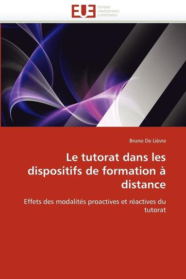 bokomslag Le Tutorat Dans Les Dispositifs de Formation ? Distance