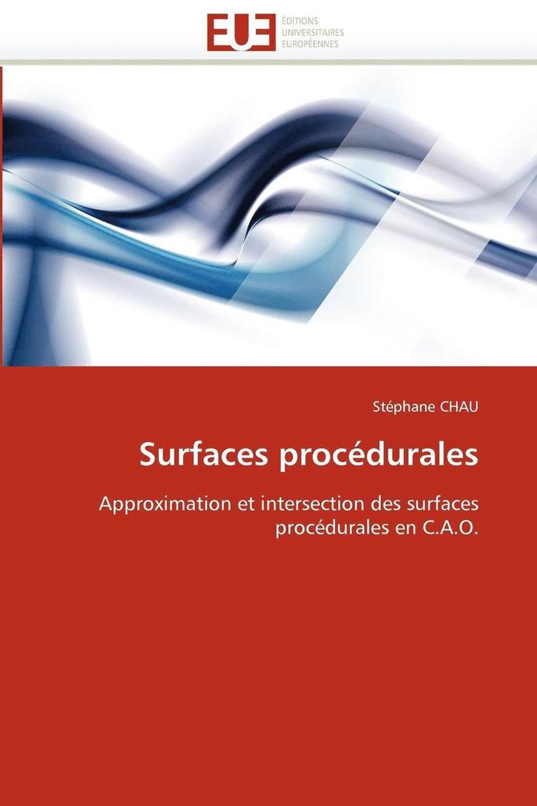 Surfaces Proc durales 1